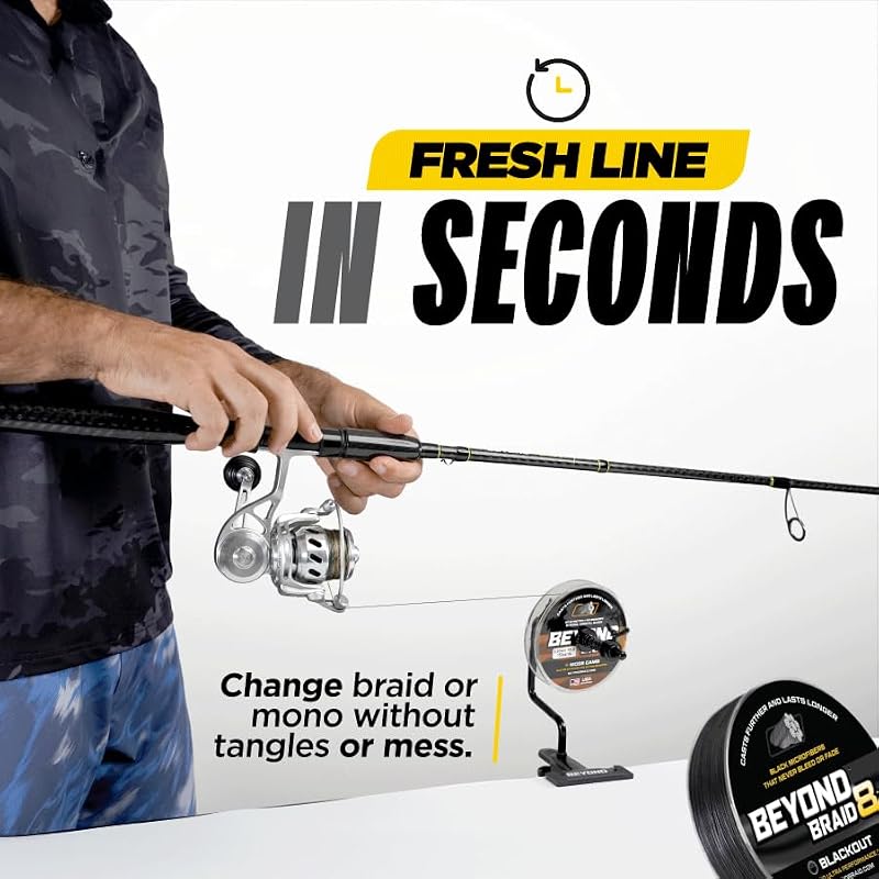 Beyond Braid 1-Pack EZ Fishing Line Spooler for Spinning & Baitcasting Reels