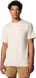 Columbia Men's Kwick Hike Graphic Tee - Short Sleeve, Dark Stone Heather | X-Large Size