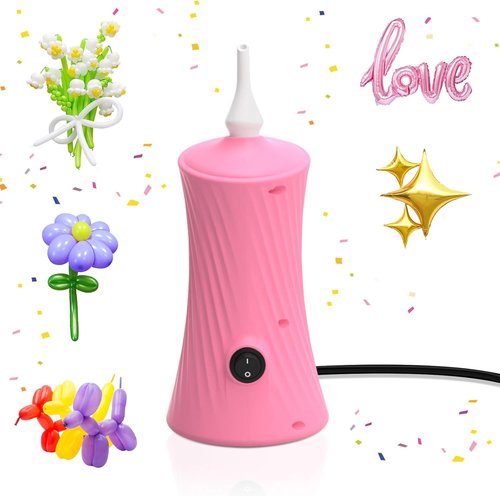 206 Balloon Pump - Electric Air Pump for Long Balloons | Ideal for Birthday Party Decorations