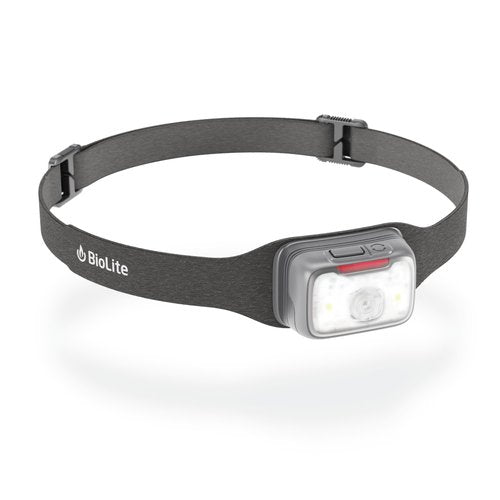 BioLite Range 500 Waterproof, Fast-Charging Rechargeable Headlamp, Midnight Grey, 500 Lumens, USB-C Charging, 100m Beam, 200 Hour runtime