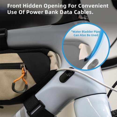 Rhinowalk Bike Bag Bike Frame Bag Waterproof Bike Triangle Bag 2.1L Bicycle Pouch Under Tube Bag Professional Cycling Accessories(XL)