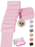 kure.fit Pilates Weight | Wrist & Ankle Weights for Women | Weighted Bangles | 1LB Set of 2