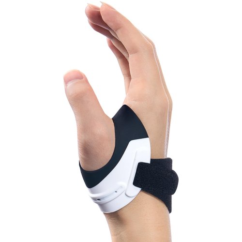 Gambo CMC Thumb Brace for Osteoarthritis, Anti-Crack Design for Joint Pain, Tendonitis, and Arthritis Relief - Lightweight Thumb Splint Stabilizer for Active (Small, Right Hand)