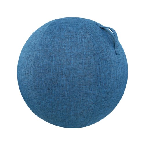 Cotton Linen Yoga Ball Cover Thickened Non Slip Lining Effectively Protects The Ball Against dust and wear and Tear Pilates, Yoga, Home Fitness Must Have Specially Designed (65cm)