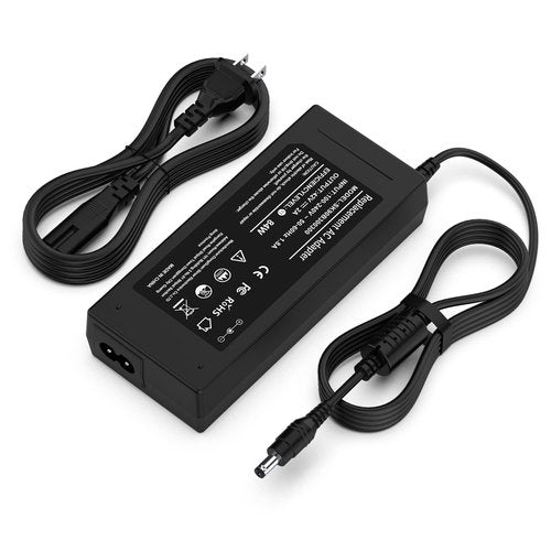 Galaxy Bang 42V AC Adapter Charger for iScooter i9/ i9 Pro/ 1S for 36V Lithium Battery, Black, KT60W190342B3