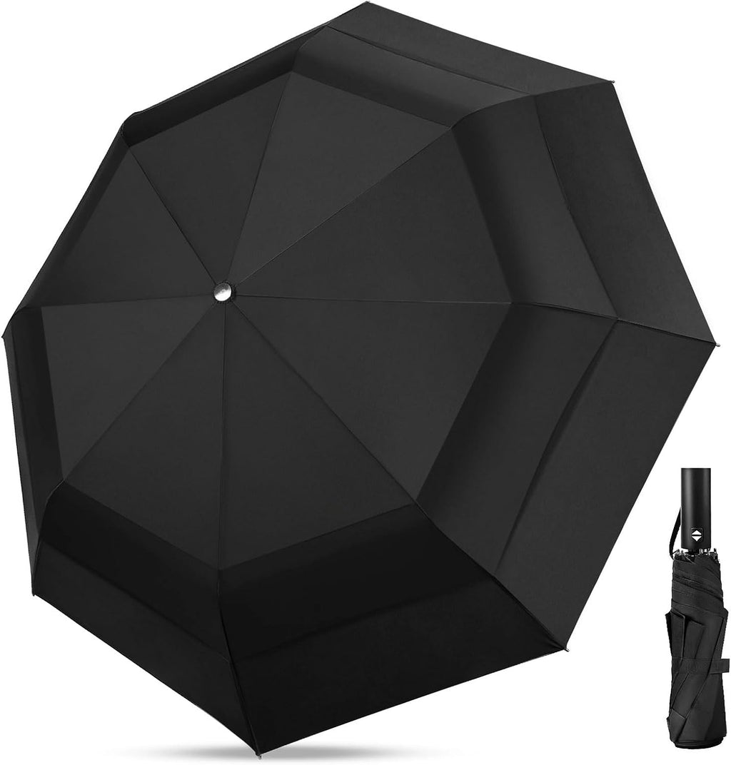 Skiennix Golf Umbrella - Oversized 54-Inch Double Layer Windproof Design | Compact & Automatic Open/Close