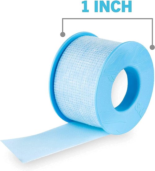 Nexcare Sensitive Skin Low Trauma Tape, 1 in x 4 yd, Pain-Free Removal, Hypoallergenic, 2 Rolls