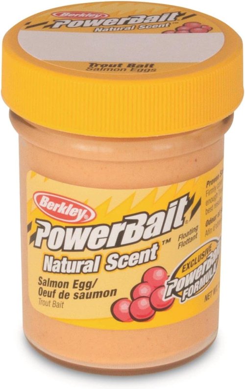 Berkley PowerBait Trout Fishing Dough Bait - Natural Scented Formula for Enhanced Catching