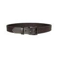 DeSantis 1 1/2” Everyday Carry Belt (EDC), Powder Coated Buckle Closure, Premium Leather Belt, Made of Leather and Other Synthetic Materials, 3.5mm Thick, Black, 36”