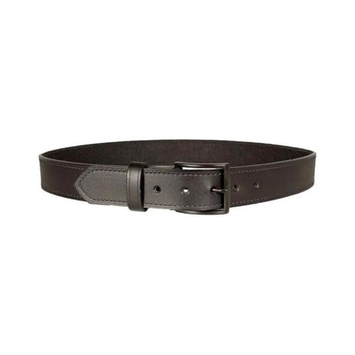 DeSantis 1 1/2” Everyday Carry Belt (EDC), Powder Coated Buckle Closure, Premium Leather Belt, Made of Leather and Other Synthetic Materials, 3.5mm Thick, Black, 36”