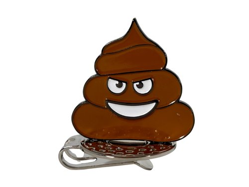 Golf Giddy! Poopy Ball Marker