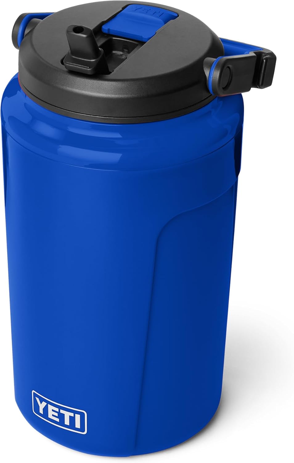 YETI Silo Half Gallon Water Jug - Insulated, Leakproof Sports Bottle with Straw Cap & Fence Hook Handle - Royal Blue
