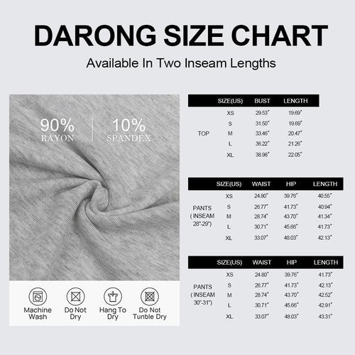 Darong Women's Summer Lounge Set - Side Ruched Crop Top & Wide Leg Pants | Stylish Comfort Outfit