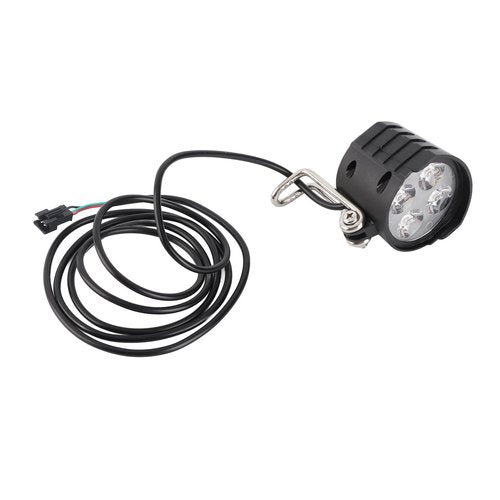 Bike Headlight 12W Super Bright Bike Light 36V 48V 52V 60V for Electric Bikes and Scooters Headlight Electric Bike Headlight for Night Riding Electric Dirt Bike Front Light Road