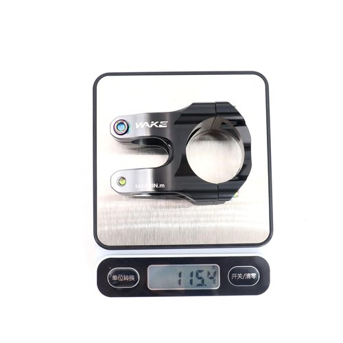 CYSKY 35mm MTB Stem 35mm Clamp Mountain Bike Stem for 35mm Handlebar Clamp 1-1/8 Steer Tube for Mountain, e-MTB, Downhill, Freeride, Gravel (Black & Titanium)