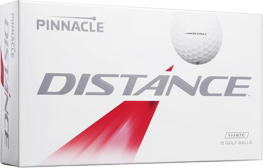Pinnacle 15-Ball Distance Golf Balls - Enhanced Performance for Long Drives
