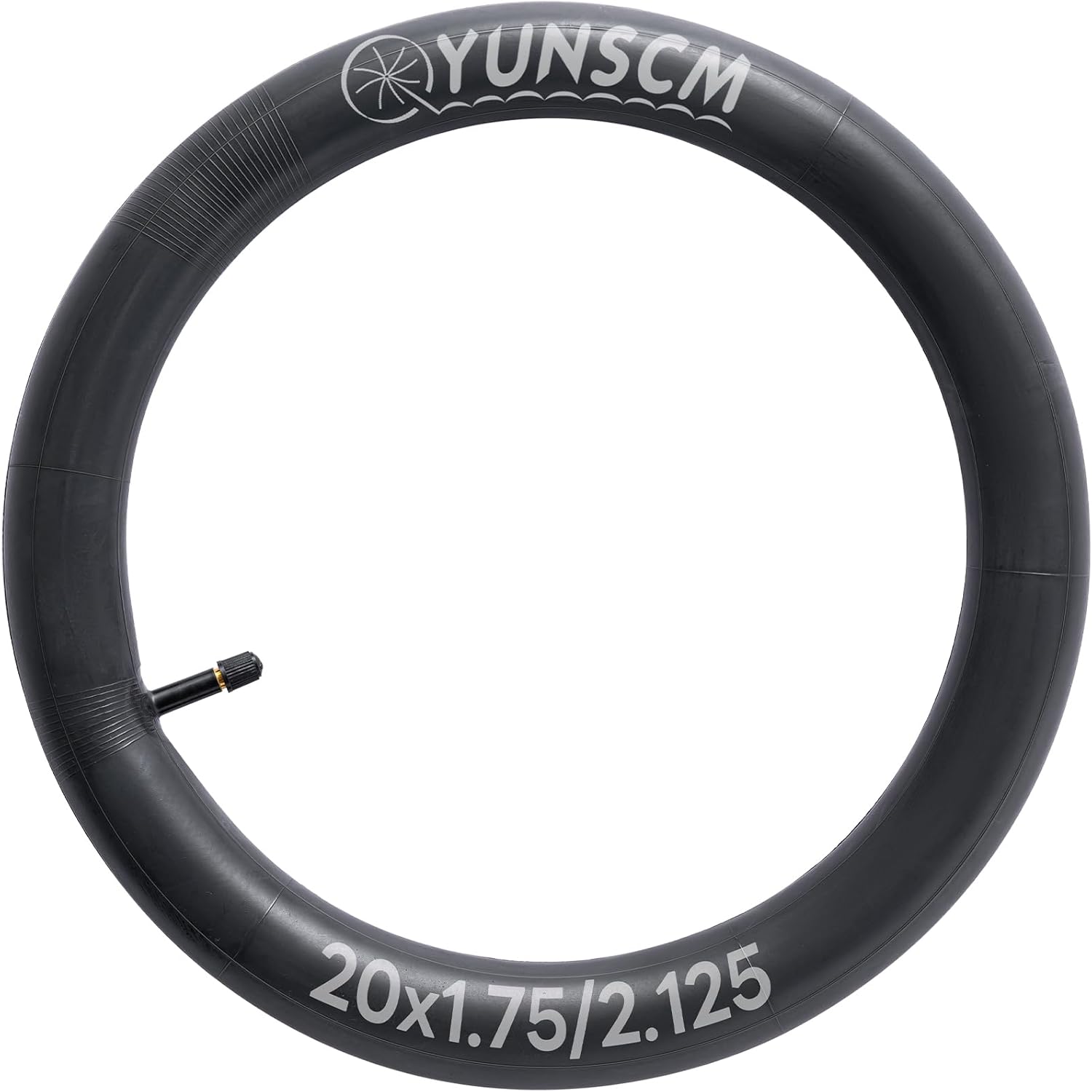YUNSCM 20" Bike Tube - Compatible with 20x1.75 to 20x2.125 Tires - AV32MM Schrader Valve