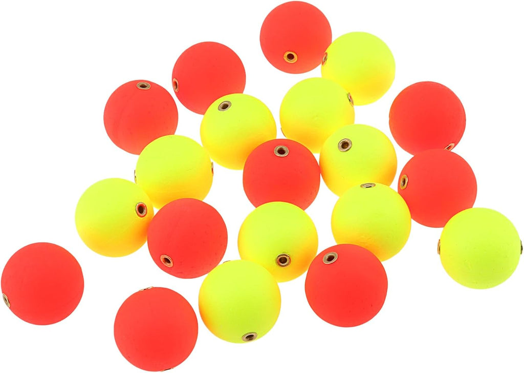 OriGlam Fishing Bobber Set - 20 Foam Slip Floats for Crappie, Trout, Bass & Panfish | Durable & Lightweight