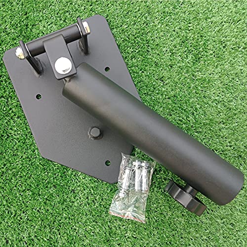 MARSAFIT Portable Landmine Base for Barbell - 360° Rotating Landmine Attachment for 1