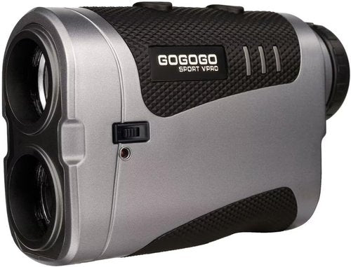 Gogogo Sport Vpro VRP Golf Rangefinder - 1500/2500 Yd Range, 7X Magnification, Rechargeable | Accurate & Versatile