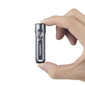 ThruNite Ti Mini Keychain Flashlight, USB-C Rechargeable EDC Pocket Light, Bright 650 Lumens Small Keychain Gadget for Camping, Everyday Carry, Indoor Outdoor Use (Grey Cool White)