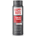 HAPPY NUTS Comfort Powder Deodorant for Men - Aluminum-Free, Anti-Chafing & Odor Control, 6 oz