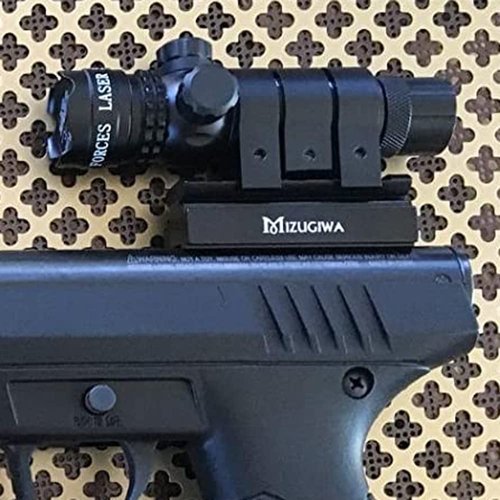 MIZUGIWA 11MM Dovetail - 20MM Scope Rail Converter Adapter for Telescope