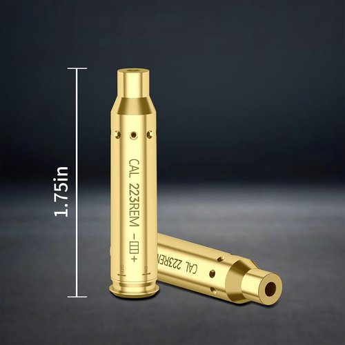 223 Green Laser Bore Sight - Precision Boresighter with On/Off Function for Hunting & Shooting