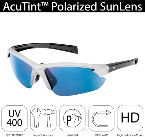 Flying Fisherman Jr. Angler Fin Kids Polarized Sunglasses – 100% UV Protection for Fishing, Boating & Sports