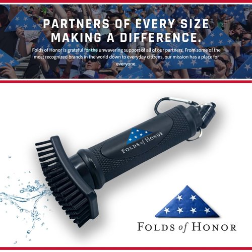 Folds of Honor Special Edition Grooveit Golf Club Water Brush