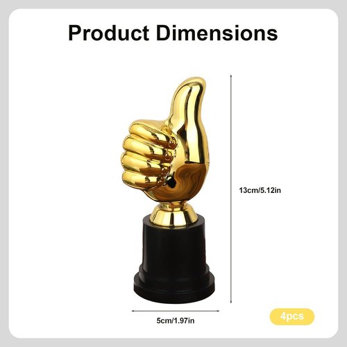 Gosknor Engraving Funny Plastic Winner Award | Perfect Recognition Gift for Sports & Classroom Celebrations