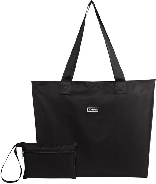 AOTIAN Heavy Duty Reusable Grocery Bags - 20L Thickened Polyester, Water-Resistant, Machine Washable Tote Bag