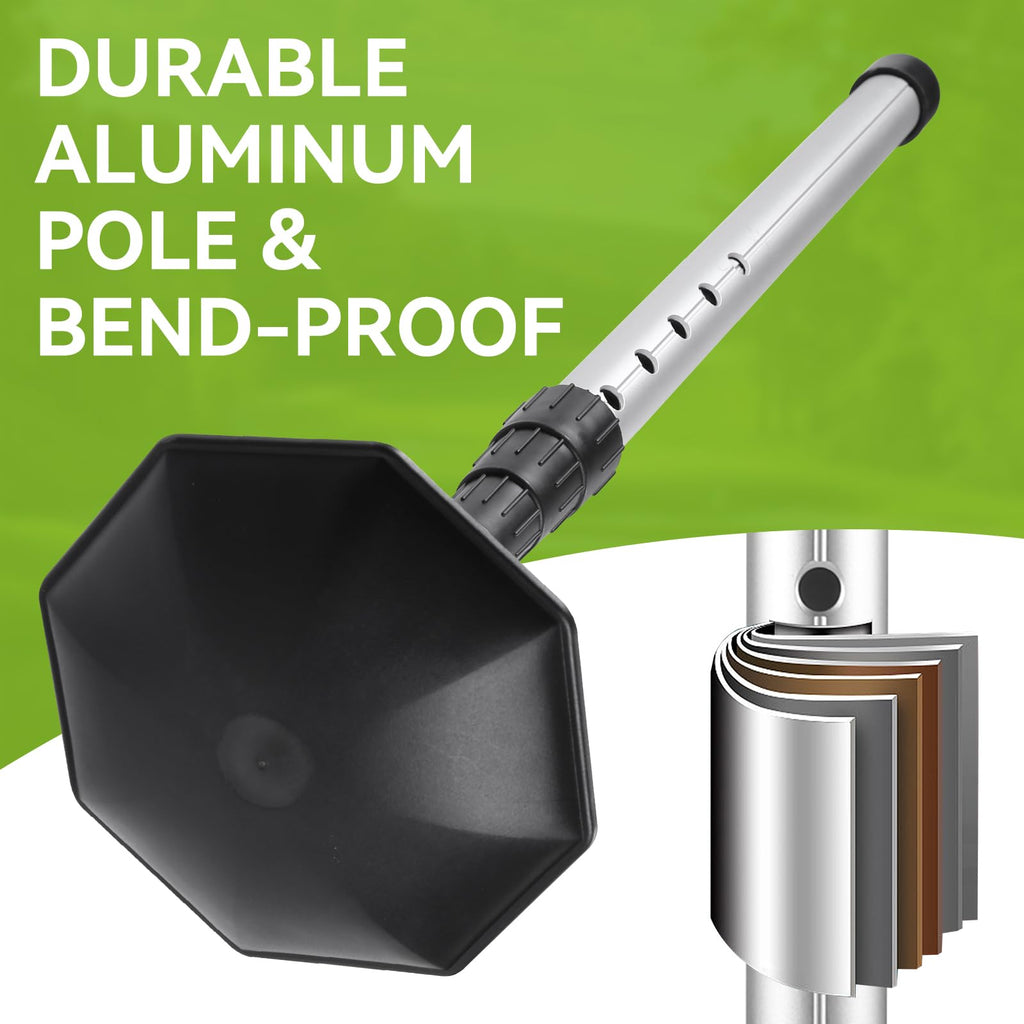 sysdmno Golf Travel Bag Support Pole-Professional Golf Travel Support Rod,21-52 Inch Golf Bag Stand,Stiff Arm for Golf Travel Bag with Anti-Impact ABS Cover,Golf Club Travel Protection Kit