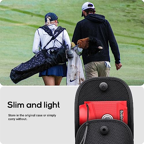 TUSITA Silicone Golf Rangefinder Case Compatible with Bushnell Tour V6 Shift - Red