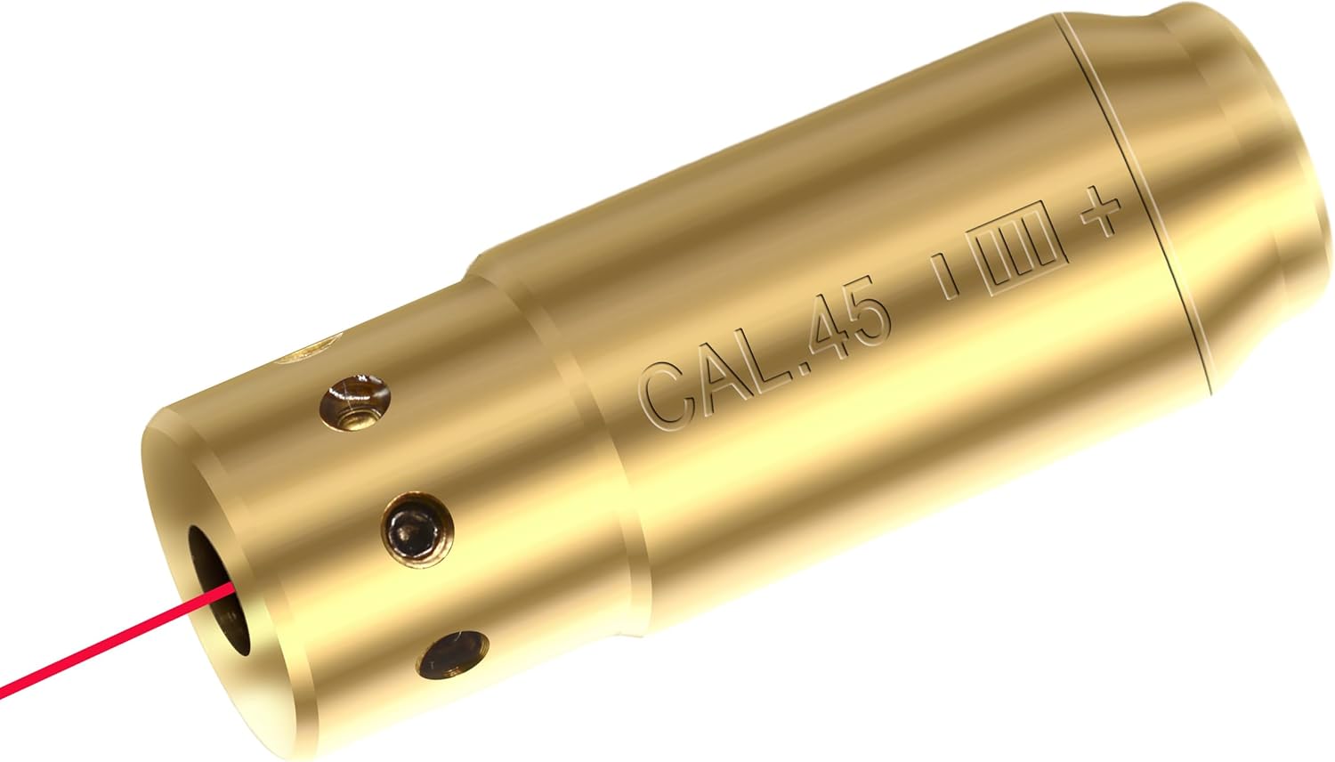 Skiennix .45 Caliber Red Dot Laser Bore Sighter - Accurate Boresighting with 2 Battery Sets