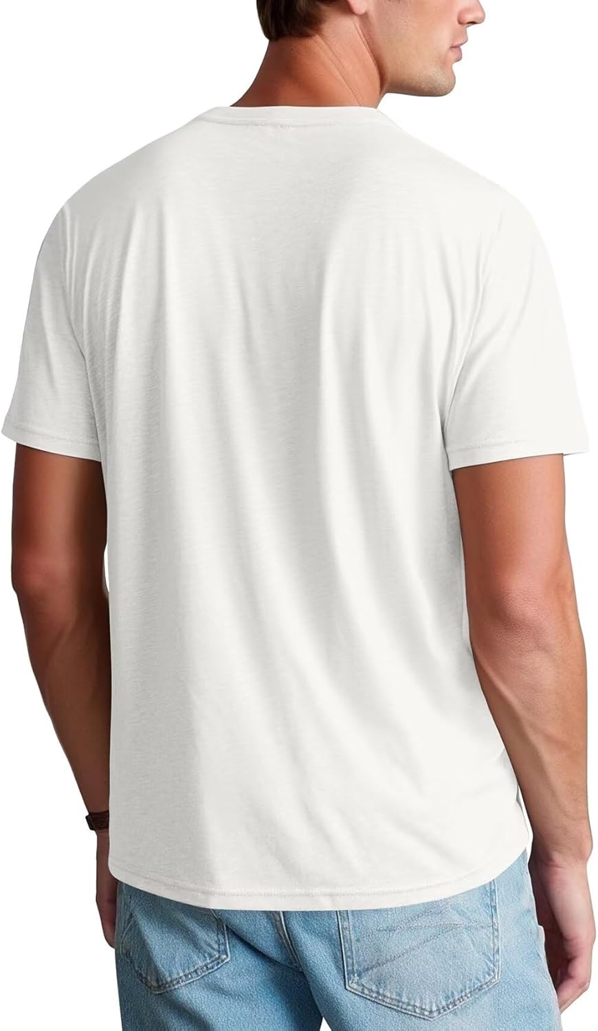 Zengjo Men's Crewneck T-Shirts - Soft Triblend Basic Tees for Ultimate Comfort | Relaxed Fit