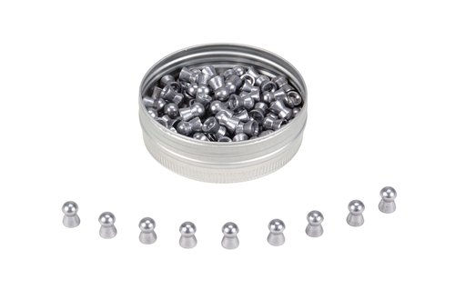 Umarex Brimstone .25 Caliber 33.95 Grain Pellets Air Gun Ammo for Pellet Gun Rifle, 150 Count,Silver