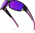 DEAFRAIN Polarized Sports Sunglasses - UV Protection for Men & Women | Ideal for Driving, Fishing, Cycling, Running