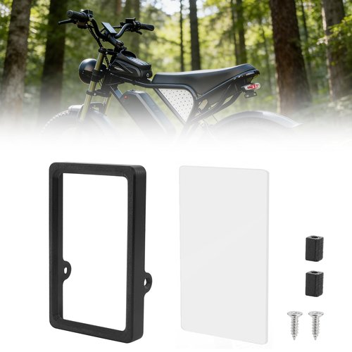 YIBEICO Shock Absorbent Protective Bumper Display Edge Guard for Ridstar Q20 E-Bike Display Screen, Accessory, Compatible with Ridstar Q20