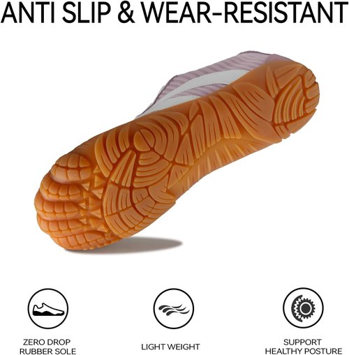 Barefoot Shoes | Minimalist Casual Sneakers with Wide Toe Box - Lightweight & Breathable for Men & Women