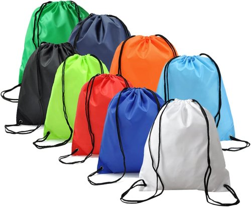 BINGONE Folding Sport Backpack - Versatile Drawstring Bag for Travel & Home Storage