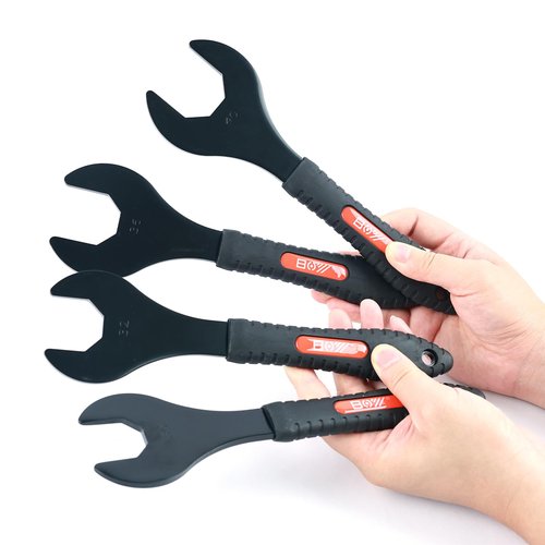 SONZUIA Bike Threaded Headset Wrench, 30 32 36 40mm Bicycle Fork Headset Top Locknut Removal Spanner Tool (32MM)