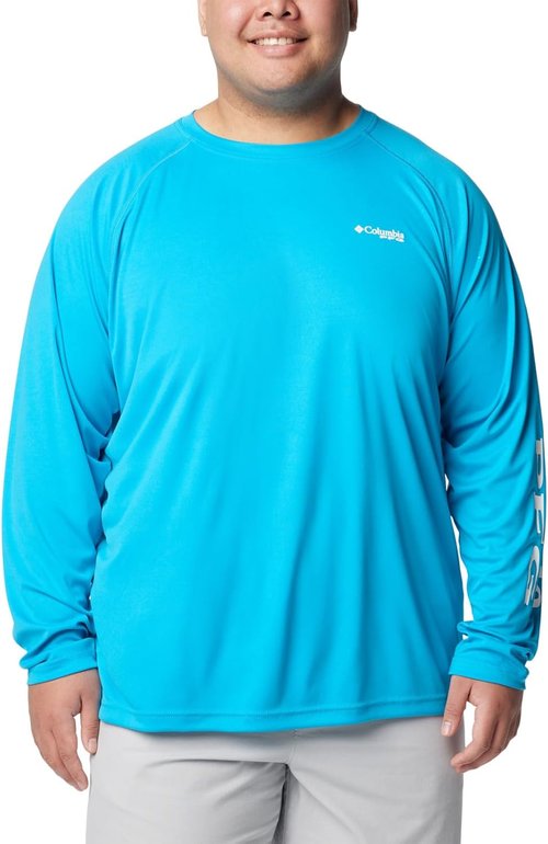 Columbia Men's PFG Terminal Tackle Long Sleeve Fishing Shirt - Quick-Dry Fabric | Lightweight Comfort