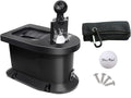 Shu-Ran Golf Cart Ball Washer and Club Cleaner Kit with Golf Towel for EZGO, Club Car, Yamaha, Advanced EV, Star EV, Universal & Detachable