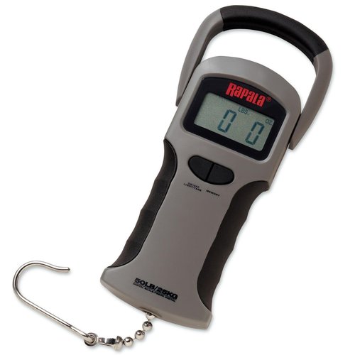 Rapala 50 lb Digital Scale, High-Precision Fishing Scale with LCD Display and Durable Grip for Accurate Weight Measurement