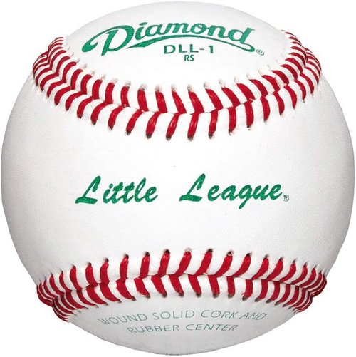 Diamond Dll-1 Leather Baseballs - 12 Pack for Little League Players | Durable & High-Performance