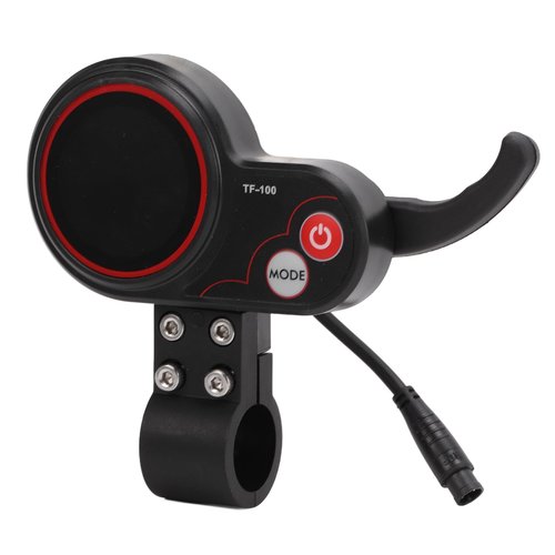 Pissente 6 Pin Communication Instrument, 48V TF 100 Display Electric Scooter Controller Electric Scooter Display Panel for M4 Electric Scooter Controller