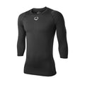 EvoShield Men’s Season Ready Fitted Mid Sleeve Shirt - Black, Medium