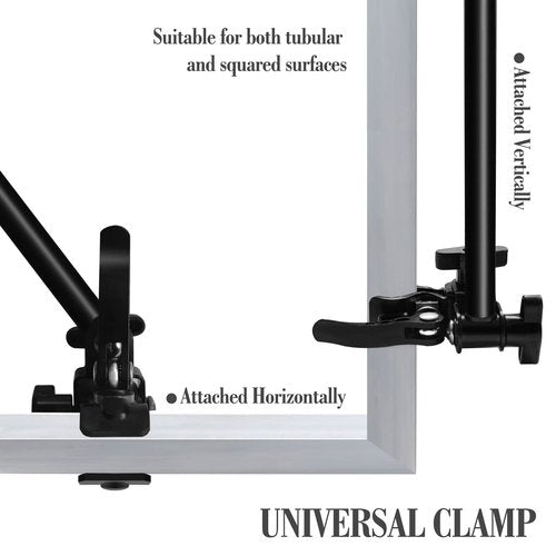 HOBVO Adjustable Golf Umbrella Universal Clamp for Golf Cart,Beach Chair,Stroller,Bleacher,Patio,Fishing (Rod only)