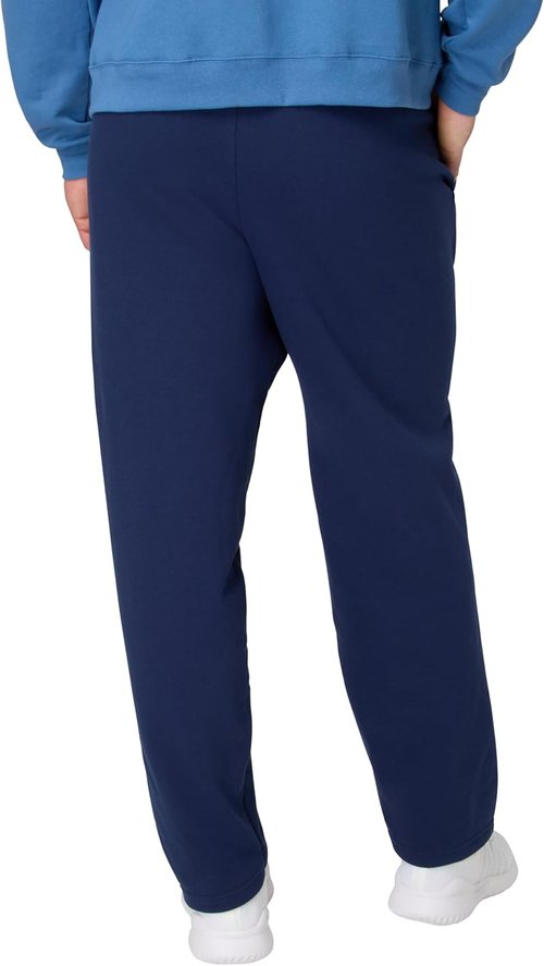Hanes EcoSmart Men's Sweatpants - Comfortable Athletic Lounge Pants with Pockets | Fleece, Open Hem